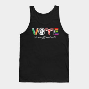 Vote Like Your Daughter’s Rights Depend on It v2 Tank Top